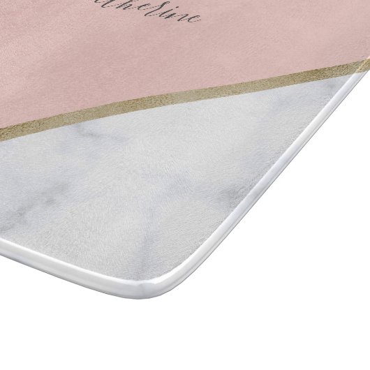 Eleganter geometrischer schneidebrett (Ecke)