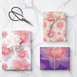Eleganter Geschenkwrap für Muttertag & Special Geschenkpapier Set