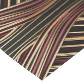 Eleganter gestreifter Hochzeitstisch Kurzer Tischläufer (Ecke)