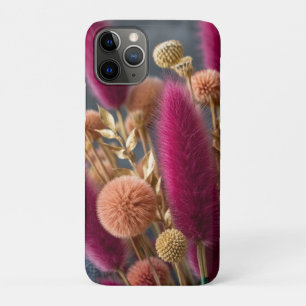 Eleganter getrockneter Hasenschwanz & Pom-Pom-Blum Case-Mate iPhone Hülle