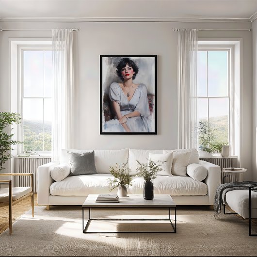 Eleganter Glamour Poster