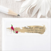 Eleganter glamouröser High Heels, Goldrausch Schla (Insitu)