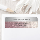 Eleganter, glänzender Silberstreifen (Insitu)