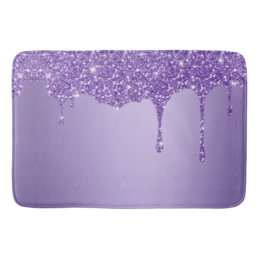 Eleganter Glitzer Badematte (Vorderseite)