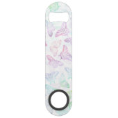 Eleganter Glitzer Butterfly Design Speed Flaschenöffner (Vorderseite)