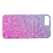 Eleganter Glitzer Case-Mate iPhone Hülle (Rückseite (Horizontal))