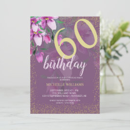 Eleganter Glitzer Einladung