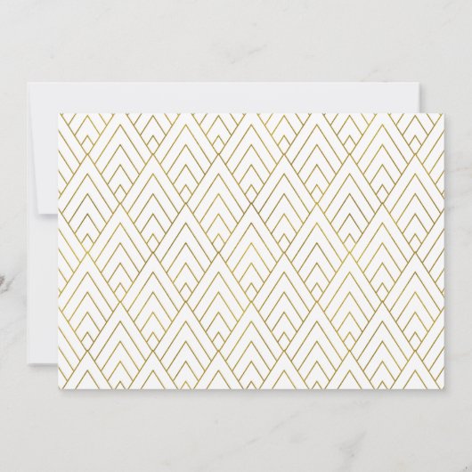 Eleganter Glitzer Hochzeit ändern das Datum Save The Date (Rückseite)