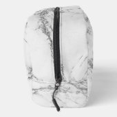 Eleganter Glitzer Marble Lotus Mandala Branding Waschbeutel (Rechts)