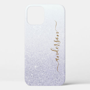 Eleganter Glitzer mit Monogramm Name Case-Mate iPhone Hülle