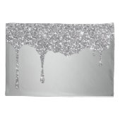 Eleganter Glitzer-Textur Pillowcase Kissenbezug (Rückseite)