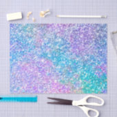 Eleganter Glitzer Texture Print Seidenpapier (Handwerk)