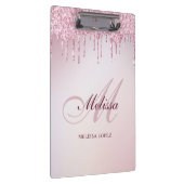 eleganter Glitzer Tropfen-Trend Klemmbrett (Rechts)