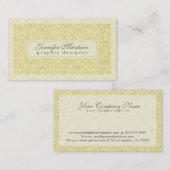 Eleganter Glitzer und Glitzern 2 Visitenkarte (Vorne/Hinten)