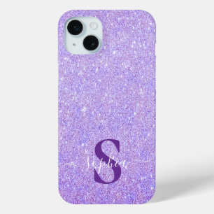 Eleganter glitzernder Monogramm-Name Case-Mate iPhone Hülle
