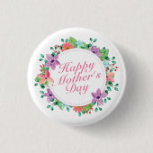 Eleganter glücklicher Button-Knopf der Mutter Button (Vorderseite)