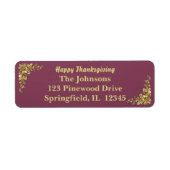 Eleganter Gold Erntedank (Vorne)