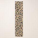 Eleganter Gold Glitzer Black Leopard Print Schal<br><div class="desc">Ein stilvoller Schwarz Leopardendruck und Imitate mit goldenem Glitzer-Farbverlauf verleihen besonderen Fest-Events oder verglaster femininer Wohngestaltung eine elegante Touch. Glam Schwarz,  Gold und Weiß,  Katz,  Leopard,  Gepard,  Tierdruck,  mit einzigartigen Modefarben,  glänzenden Glitzern Imitat Glitzer-Abdruck.</div>