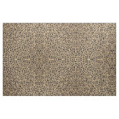 Eleganter Gold Glitzer Black Leopard Print Stoff (Yard (91,4 cm))