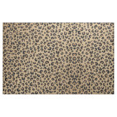 Eleganter Gold Glitzer Black Leopard Print Stoff (Fat Quarter (45,7 x 55,9 cm))