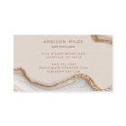 Eleganter Gold Glitzer Marble Agate Moderner Chic