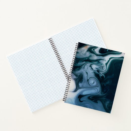 Eleganter Gold Glitzer Marmor Modernes Design Note Notizblock (Innenseite)