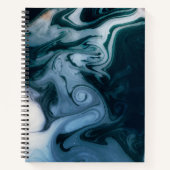 Eleganter Gold Glitzer Marmor Modernes Design Note Notizblock (Vorderseite)