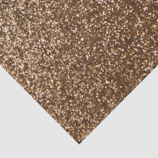 Eleganter Gold Glitzer Seidenpapier (Ausschnitt)