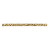 Eleganter Gold Glitzer Sparkle Satinband (Vorderseite)