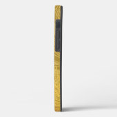 Eleganter Gold Leaf Olivenöl Hintergrund Case-Mate iPhone Hülle (Rückseite / Links)