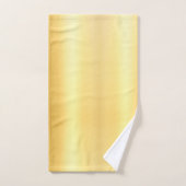 Eleganter Gold Look Glamour Trendy Template Badhandtuch Set (Handtuch)