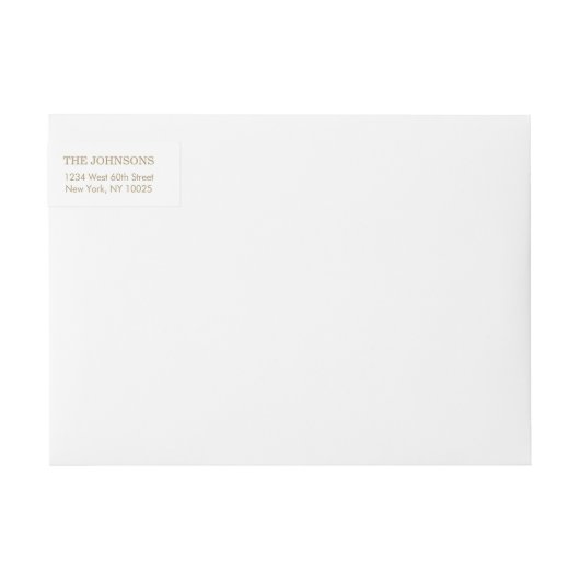 Eleganter GoldConfetti (Vorderseite)