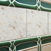 Eleganter Golden Bubble Veins Marmorstil Fliese