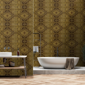 Eleganter Golden mit dem Ausstieg Tapete