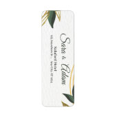 Eleganter goldener botanischer Kreis  (Vorne)
