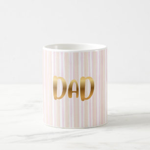 Eleganter goldener DAD-Becher  Kaffeetasse