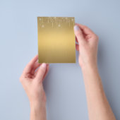 Eleganter goldener Flyer (Gruppe)