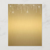 Eleganter goldener Flyer (Hinten)