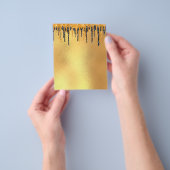 Eleganter goldener Flyer (Gruppe)