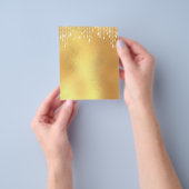 Eleganter goldener Flyer (Gruppe)