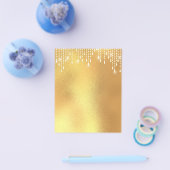 Eleganter goldener Flyer (Einzeln)