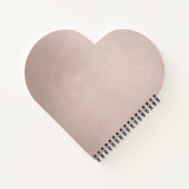 Eleganter goldener Glitzer, königliches Notizbuch (Rückseite)