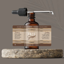 Eleganter goldener Glitzer Neutral Beige Kosmetisc