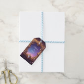 Eleganter Goldener Rahmen mit Perlen Geschenkanhänger (Mit Garn)
