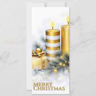 Eleganter goldener Weihnachtsschmuck
