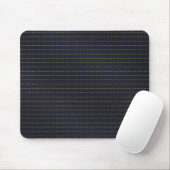 Eleganter goldgelber gestrichener Streifen Blau gr Mousepad (Mit Mouse)