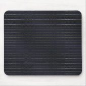 Eleganter goldgelber gestrichener Streifen Blau gr Mousepad (Vorne)