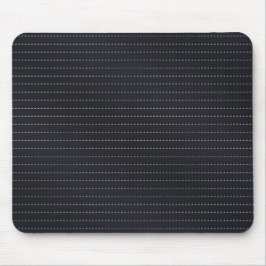 Eleganter goldgelber gestrichener Streifen Blau gr Mousepad