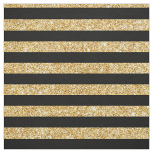 Eleganter GoldGlitzer und schwarzes Stoff