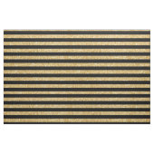 Eleganter GoldGlitzer und schwarzes Stoff (Fat Quarter (45,7 x 55,9 cm))